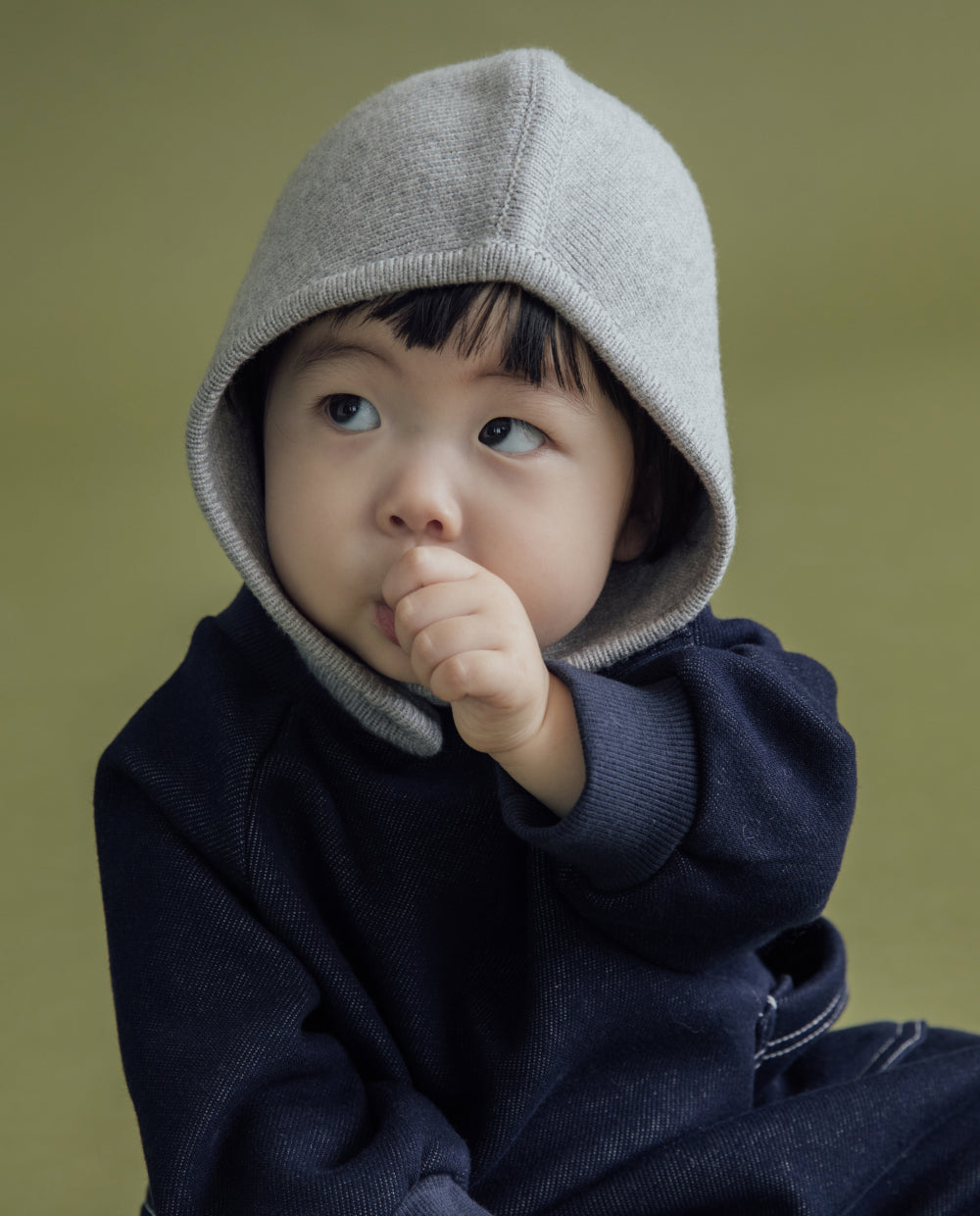 [Kids] ふんわりなめらか ニットボンネット