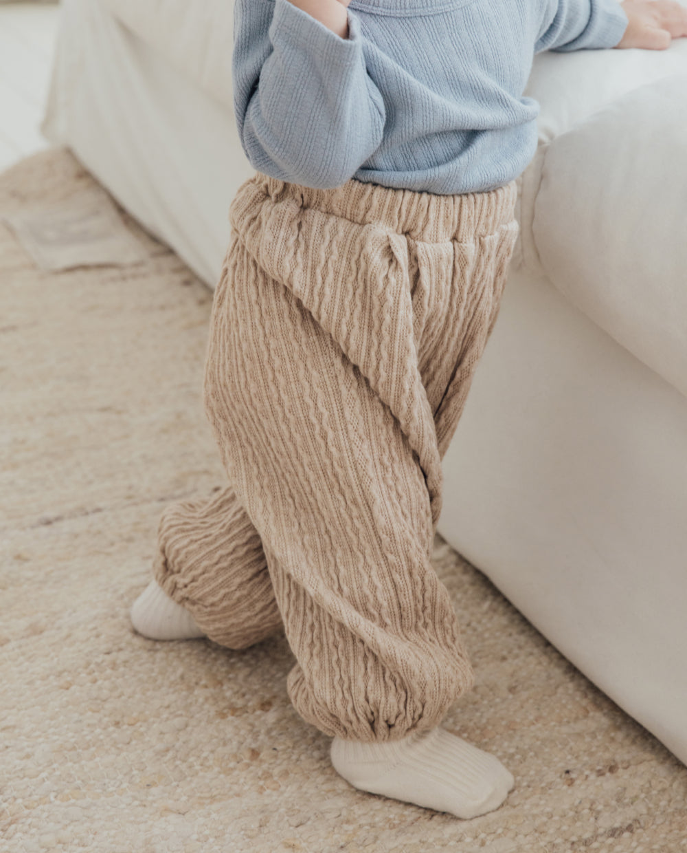 [Baby] ソフトジャガードバルーンパンツ