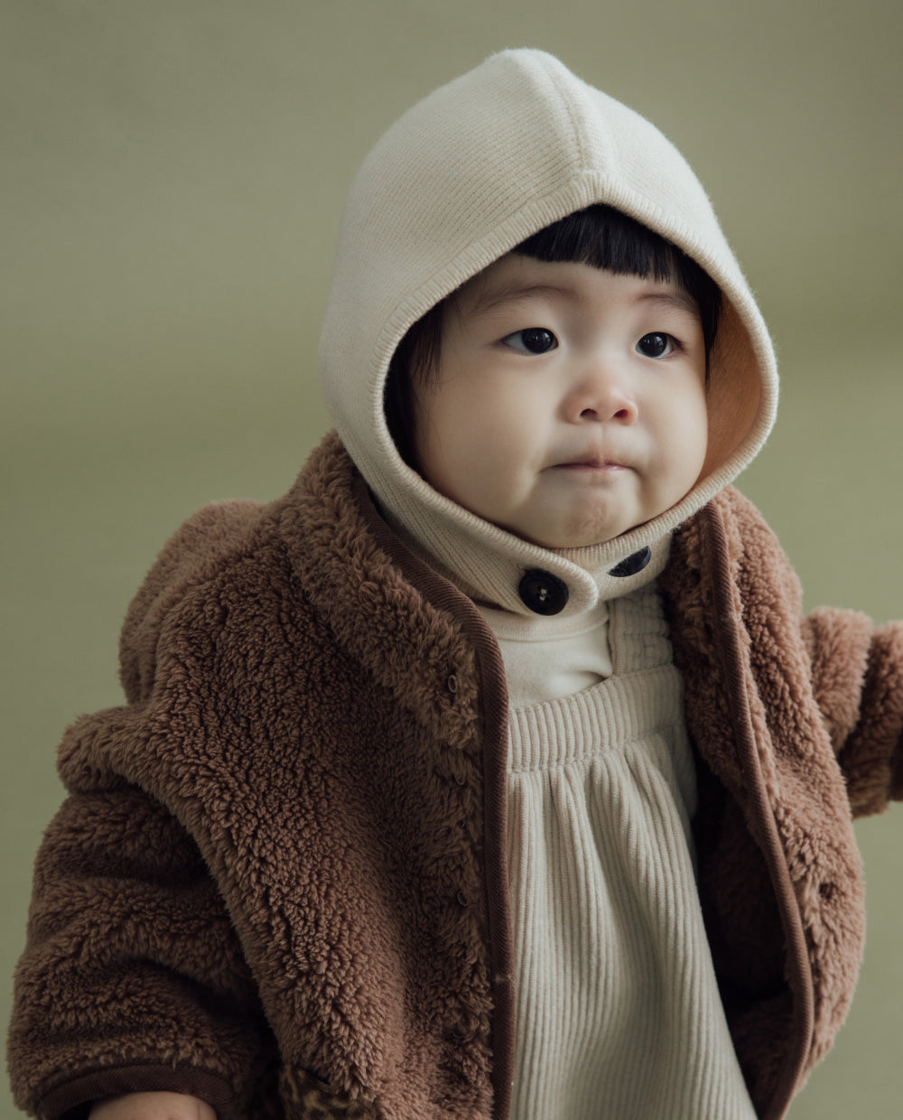 [Kids] ふんわりなめらか ニットボンネット