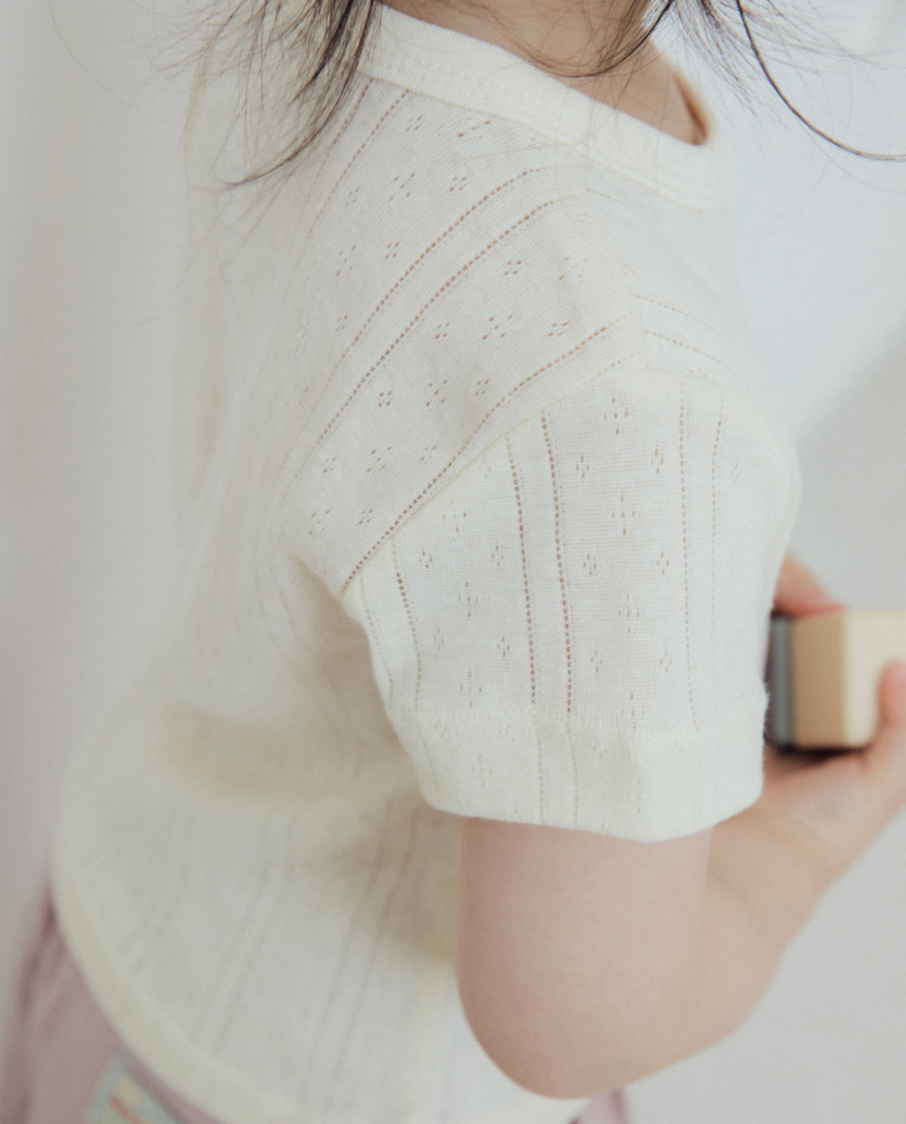 [Kids] ソフトアイレットTシャツ
